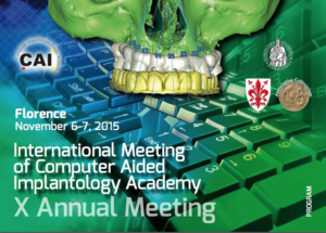 International Meeting of Computer Aided Implantology - Firenze, 6-7 novembre