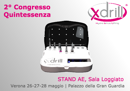 Xdrill Hydro Sinus Lifting - Congresso Quintessenza, Verona 2016