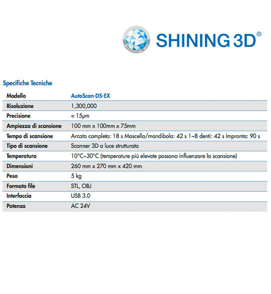 3D dental scanner